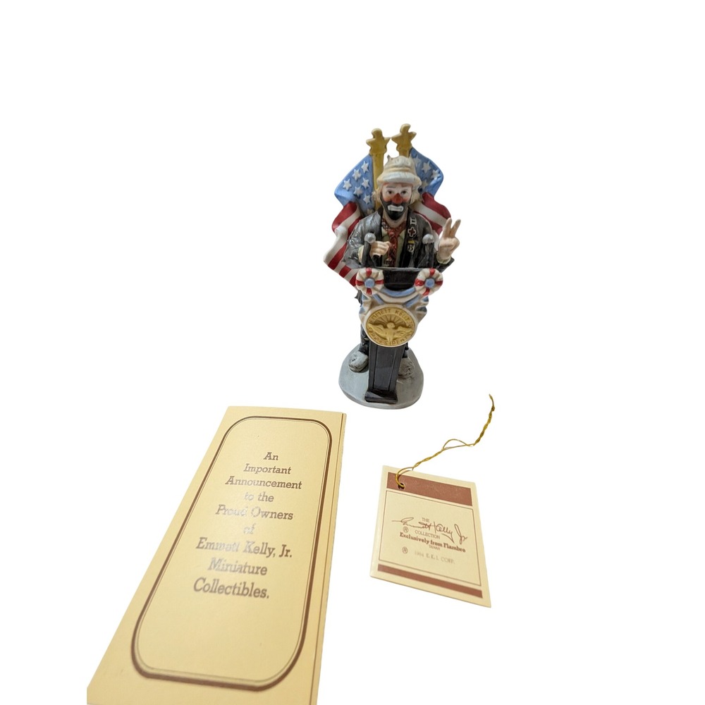 Emmett Kelly Jr For President Special Event Figurine Flambro 1996 Weary Willie